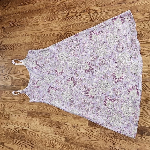 (L) Oscar de la Renta Vintage Nightgown  Satiny Smooth Comfortable Elegant - Picture 1 of 7